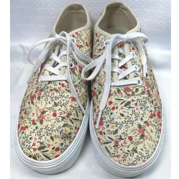 Vans Doheny Ditzy Floral Turtledove Sneakers women sz 9 - Picture 3 of 8